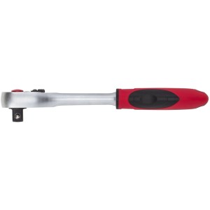 Gedore Umschaltknarre 12,5 mm (1/2) mit rot-schwarzem Griff. Schlüssel & Abzieher.