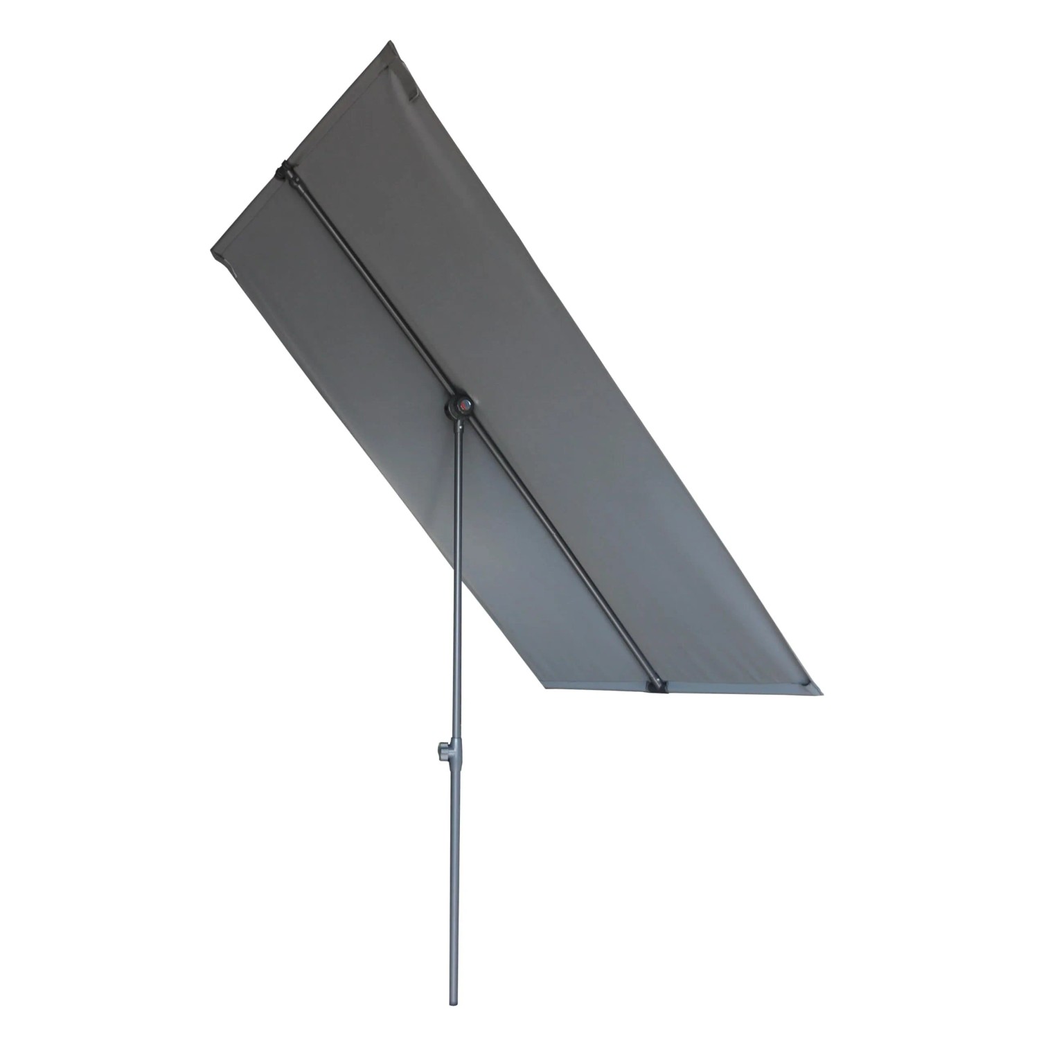 DELUKE Balkonschirm HEGO 1,3x1,8m Anthrazit Polyester Gartenschirm Sonnenschirm Poolschirm UV-Schutz