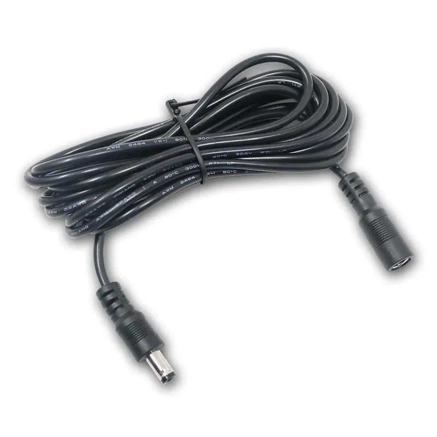 world-trading-net DC-Verlängerungskabel 3m Schwarz 25mm Pin