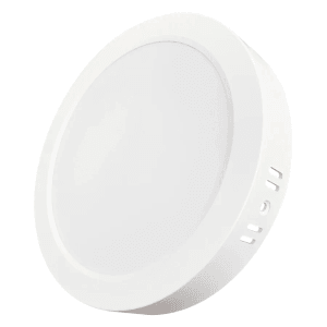 LUXULA LED Aufbauleuchte 6W IP44-Geschützt 600lm Lichtfarbe Einstellbar CCT Deckenleuchte Rund Ø109x28mm Badezimmerlampe Weiß