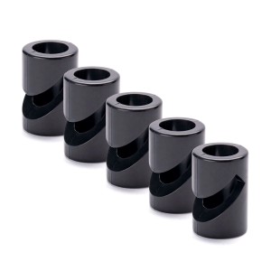 Orion Lightstyle Kabelhalter, 5er Set, schwarz, für Lampen- und Leuchtenkabel.