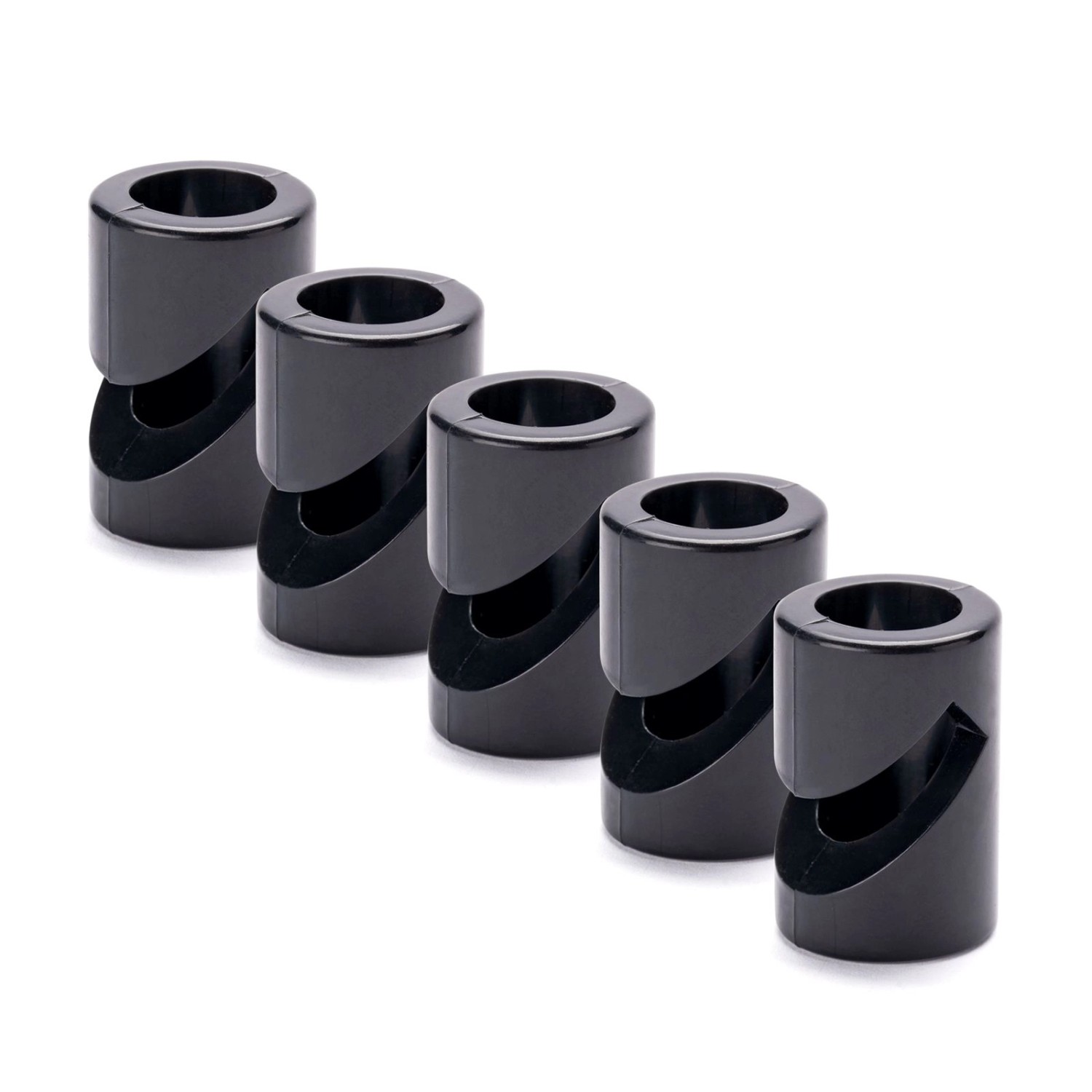 Orion Lightstyle Deckenpin Kabelhalter Schwarz 5 Stück