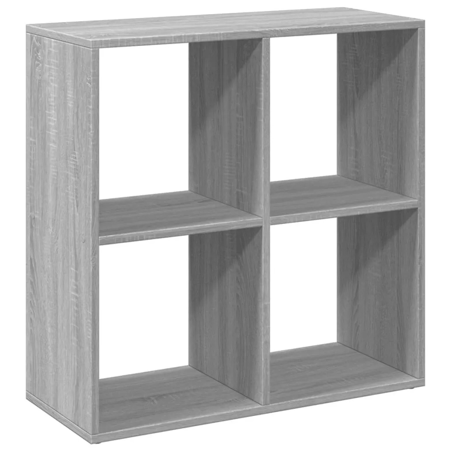 vidaXL Raumteiler-Bücherregal Grau Sonoma 69,5x29x69,5 cm 858008 günstig online kaufen