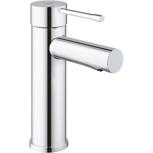 Grohe Essence Waschtischarmatur S-Size, Chrom, glatter Körper. Einhebelmischer für Waschbecken.