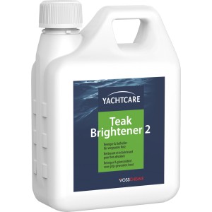 Yacht Care Teak Aufheller 2, Reiniger für vergrautes Holz im Kanister.