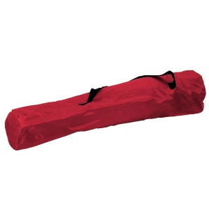 Roter Mojawo Anglersessel Faltstuhl in Tragetasche für Camping & Outdoor.