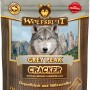 Wolfsblut Grey Peak Cracker Hunde-Belohnungssnacks mit Ziege & Süßkartoffel, 225g Packung.
