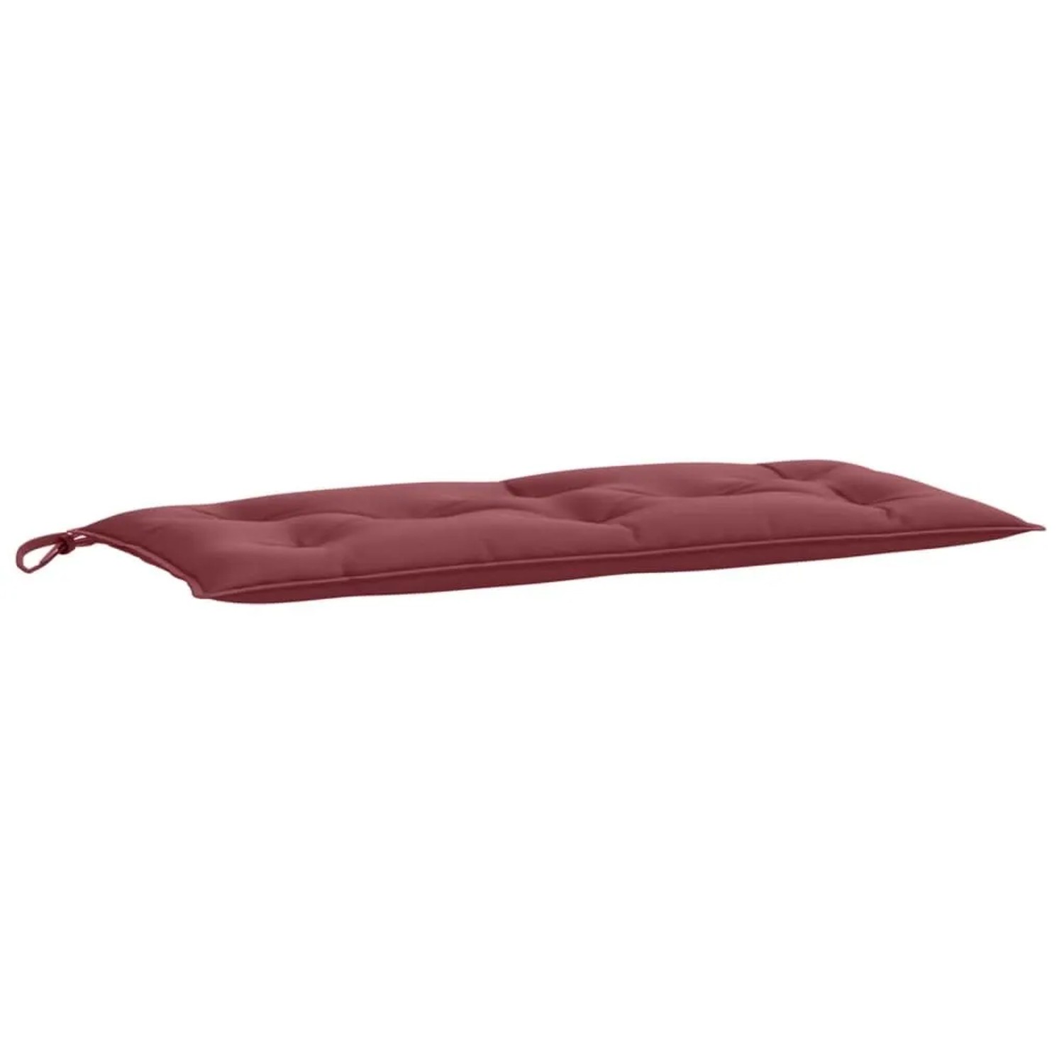 vidaXL Gartenbank-Auflage Melange Weinrot 100x50x7 cm Stoff 4002540 günstig online kaufen