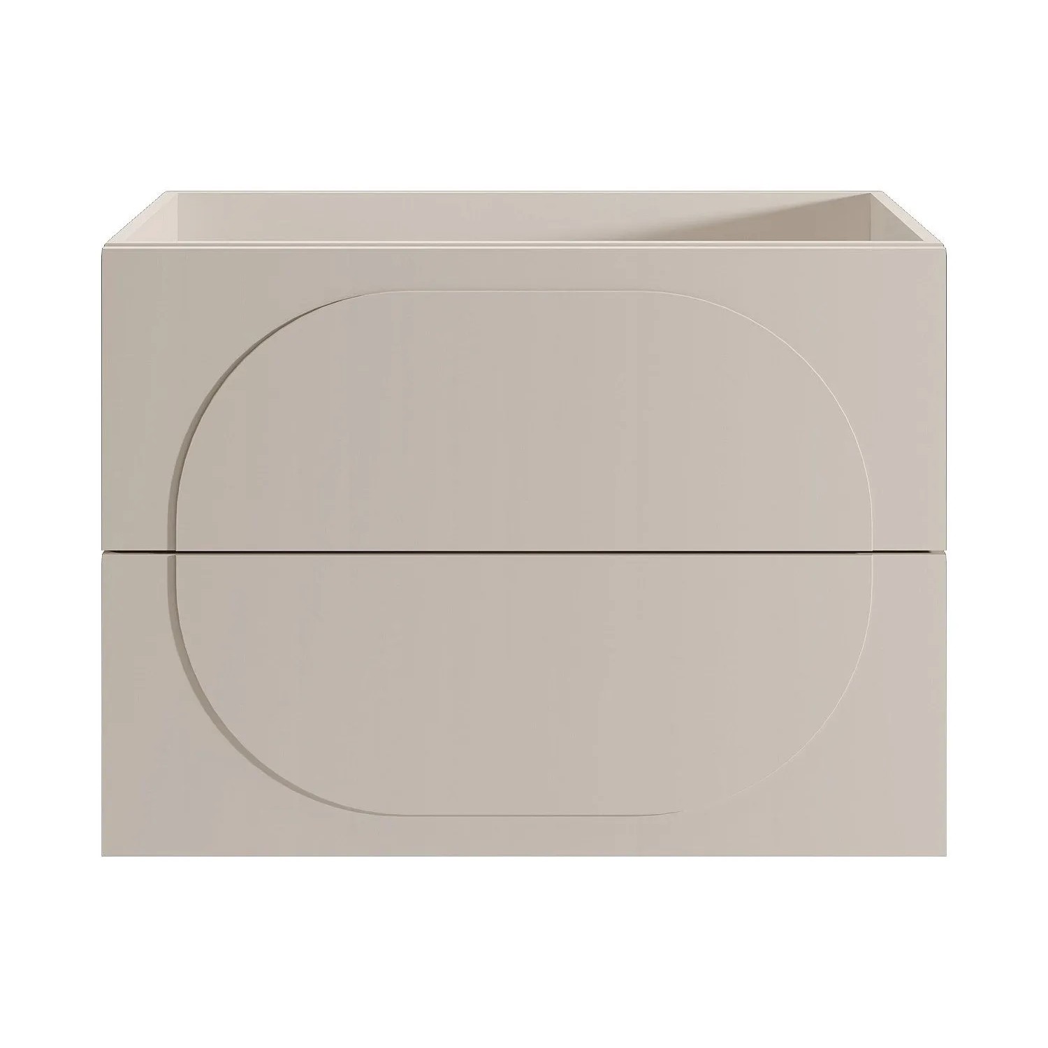 Vente-unique Waschbeckenunterschrank Vutoma Beige 80 cm