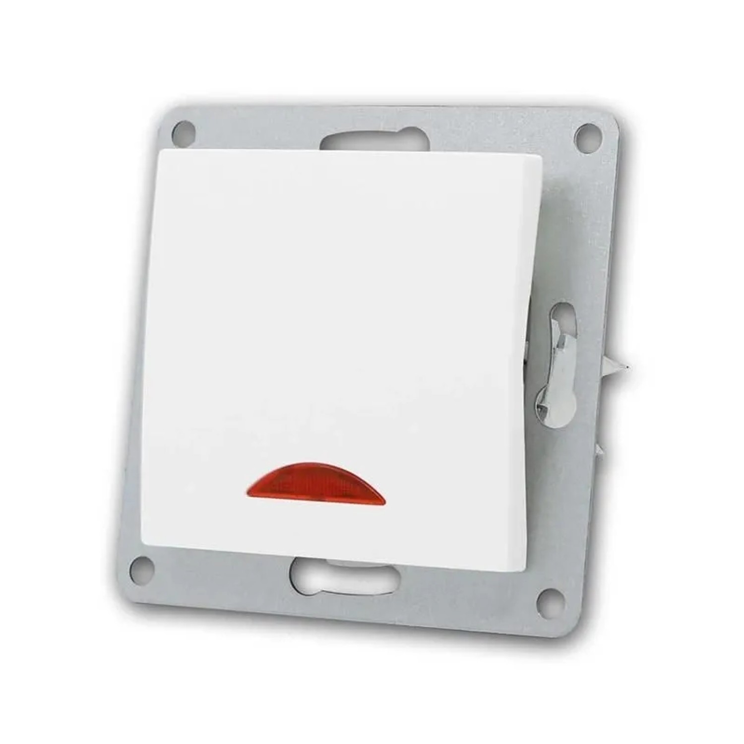 McPower FLAIR Schalter Weiß 250V10A Kontroll Leuchte