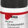 Kreul Acrylfarbe Glänzend Weiß, 50 ml, für Bastelarbeiten und Kunstprojekte.