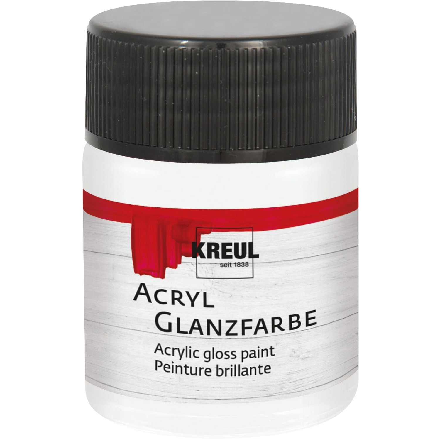 Kreul Acryl Farbe Glänzend Weiß 50 ml