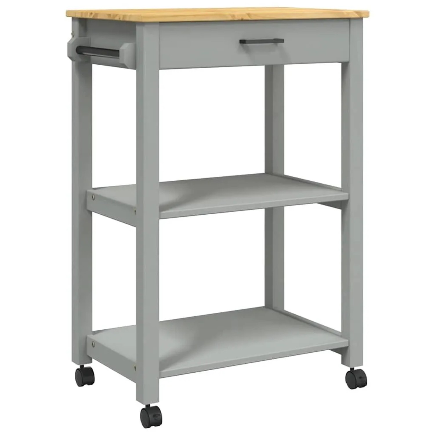 vidaXL Küchenwagen MONZA 60x40x88,5 cm Massivholz Kiefer 376095