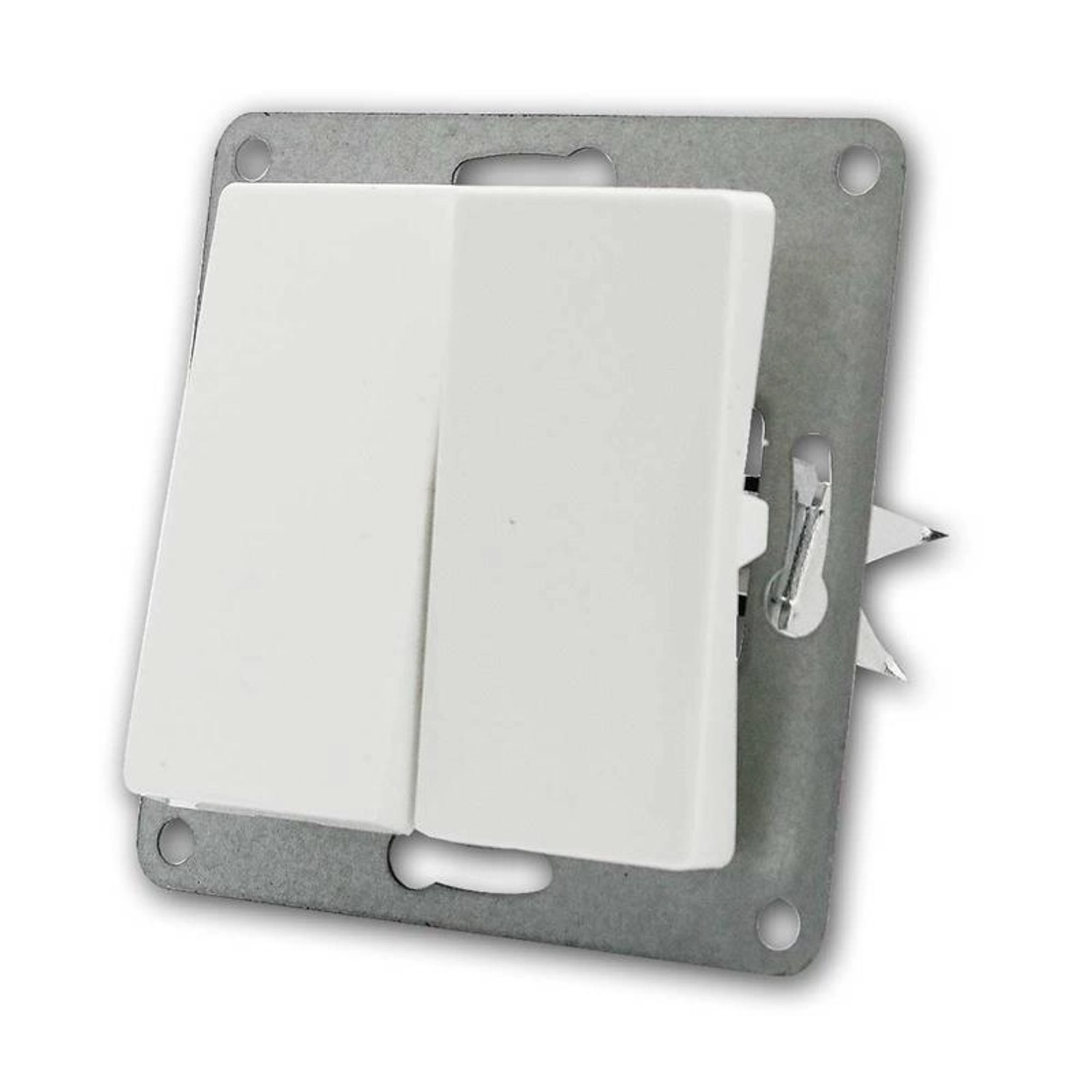 McPower CUP Serienschalter Weiß 250V10A Unterputz