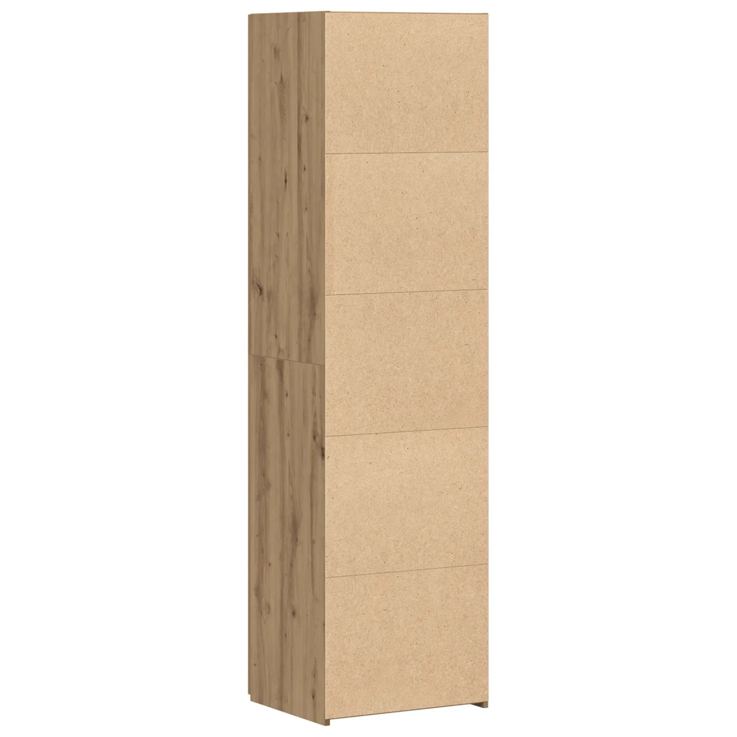 Modernes vidaXL Highboard in Artisan-Eiche Optik. Hoher Wohnzimmerschrank mit 1 Tür und viel Stauraum.