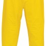 Gelbe Safety&More Regenbundhose in Größe XXXL für Arbeitskleidung.