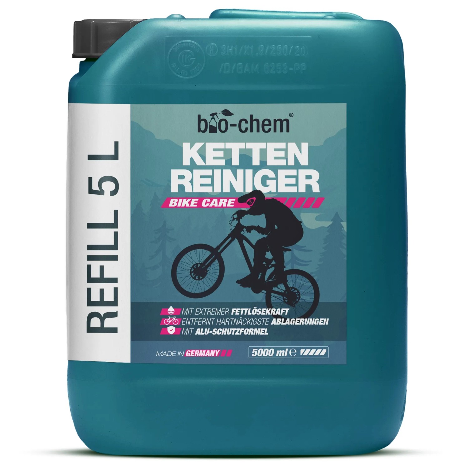 bio-chem Kettenreiniger 5, Entfetter für Fahrradkette und Antrieb