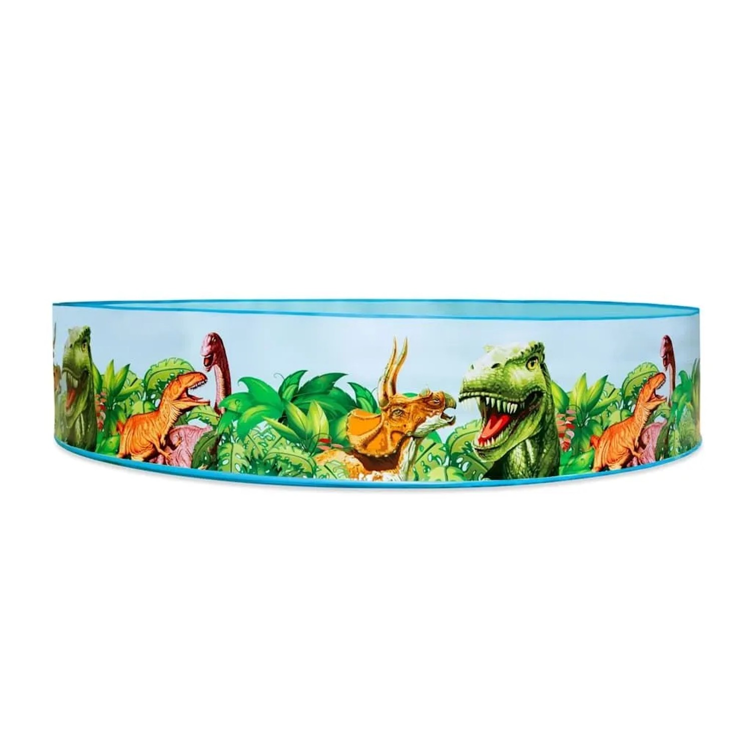 Bestway Swimmingpool Dinosaur Fill'n Fun, aufblasbarer Pool mit Dino-Motiv.