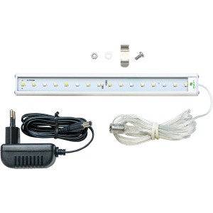 Romberg LED Pflanzenbeleuchtung mit Zubehör für die Pflanzenanzucht.