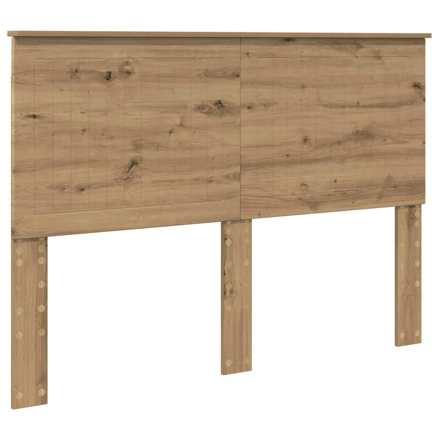 vidaXL Kopfteil mit Kopfteil Artisan-Eiche 140 cm Holzwerkstoff 887768