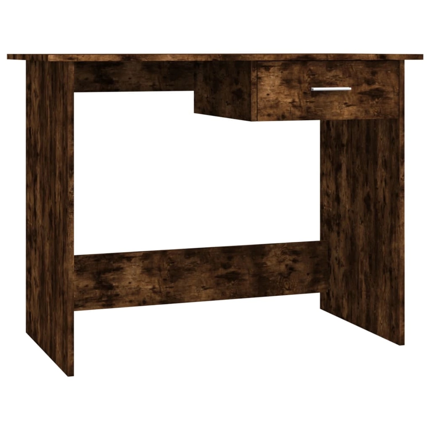 vidaXL Schreibtisch Räuchereiche 100x50x76 cm Holzwerkstoff 815333 günstig online kaufen