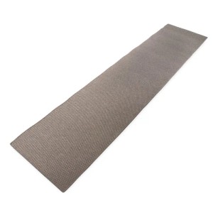 Taupefarbener KARAT Teppich in Sisaloptik Kalkutta, 100x300 cm, Meterware.