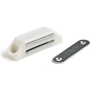 SOTECH Magnetschnapper 59 x 16 mm Weiß