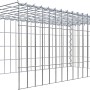 Gabiona Anbaukorb Typ 4, 40x100x50cm, Maschenweite 5x10cm, Drahtgitter, galvanbeschichtet.