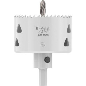 Bosch Lochsäge Multi Material, Ø 68mm, mit Aufsteckhalter, silberfarben.