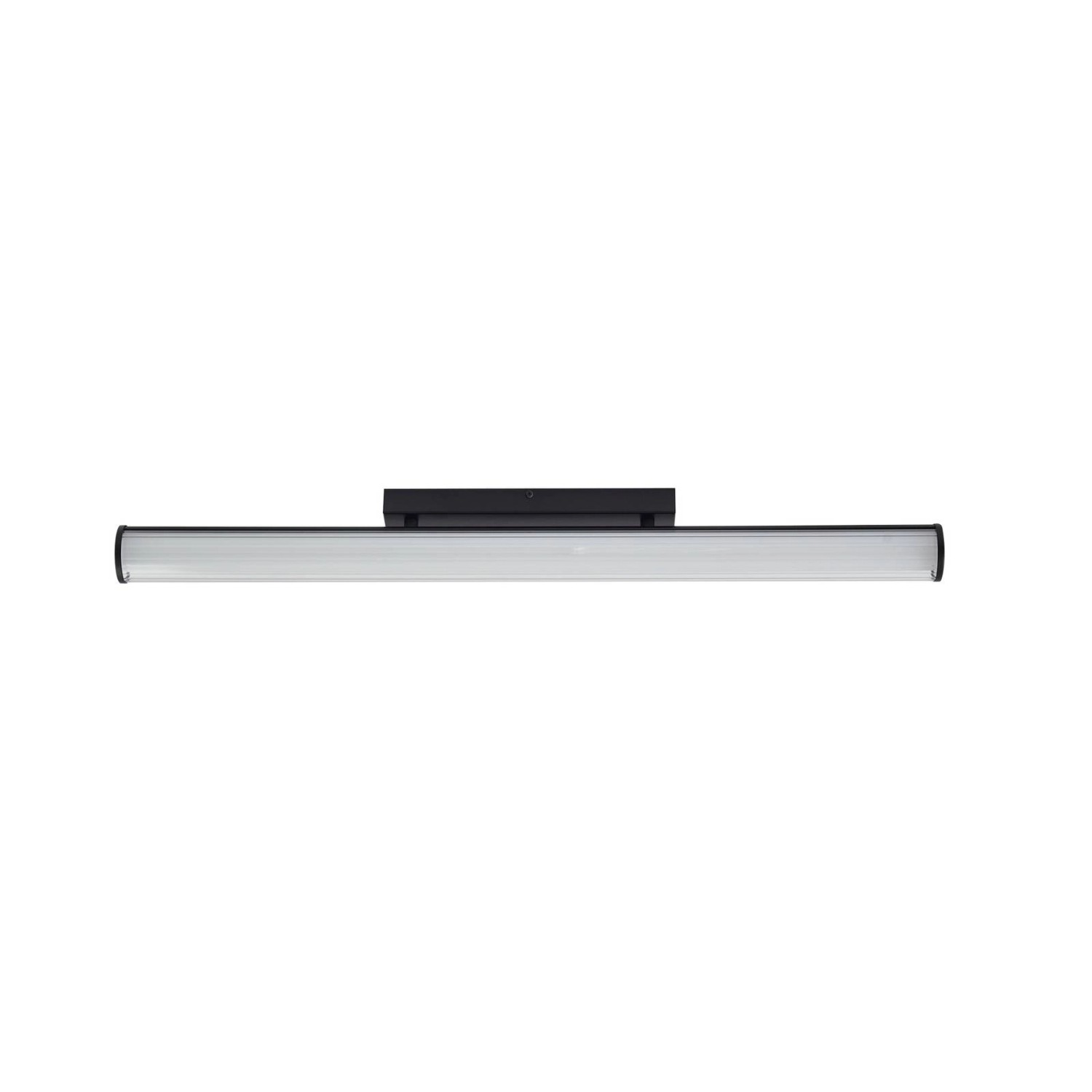 Lindby LED Wandleuchte Wandlampe Innen Kirka 10031338 Modern in Schwarz aus Metall 1-flammig Badezimmerleuchte