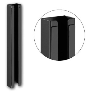 myWall Kabelmanager Magnetischer Kabelkanal 35cm Schwarz