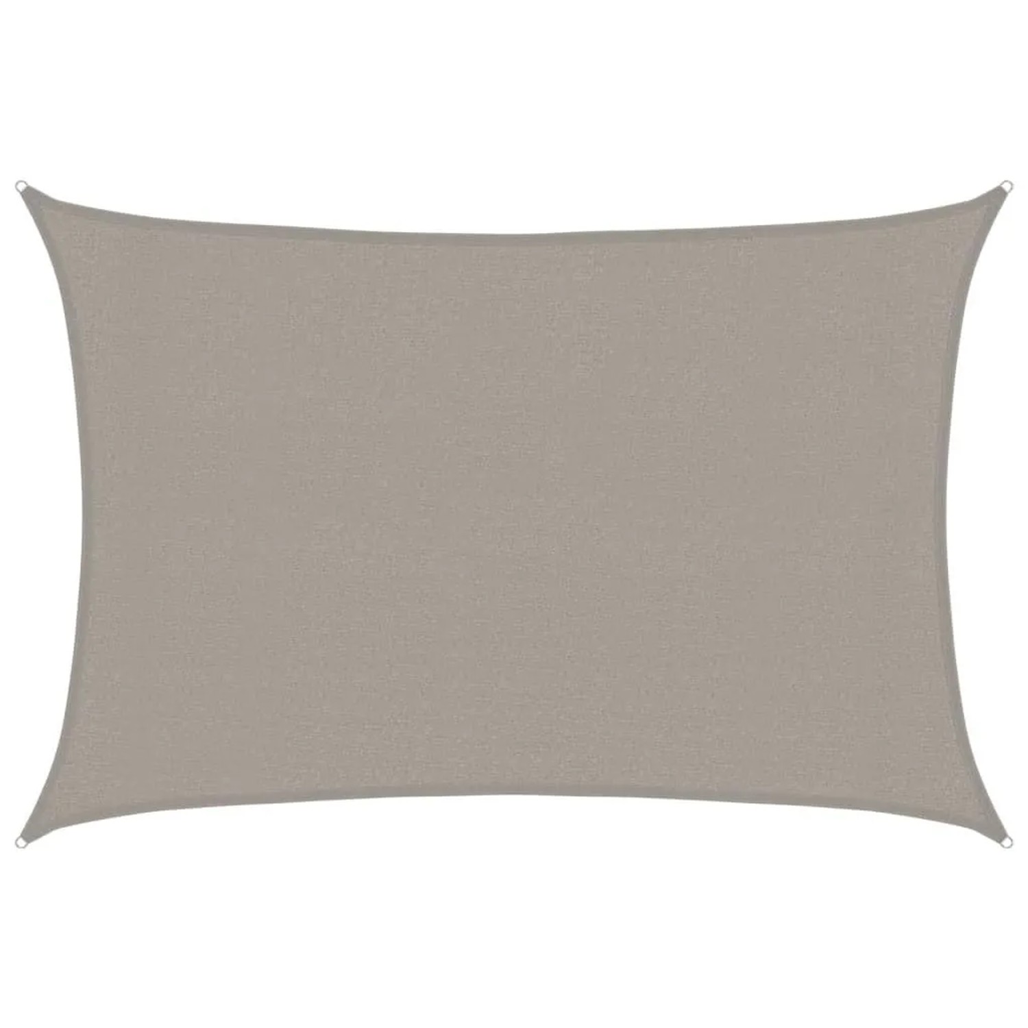 vidaXL Sonnensegel 160 g/m² Rechteckig Hellgrau 3x5 m HDPE 4001986 günstig online kaufen