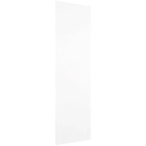 Weißer Bestlivings Flächenvorhang Ellen mit Zubehör für Fenstervorhänge.