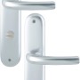 Hoppe Tokyo WC-Türbeschlag aus Aluminium, Naturfarben, für Innentüren.