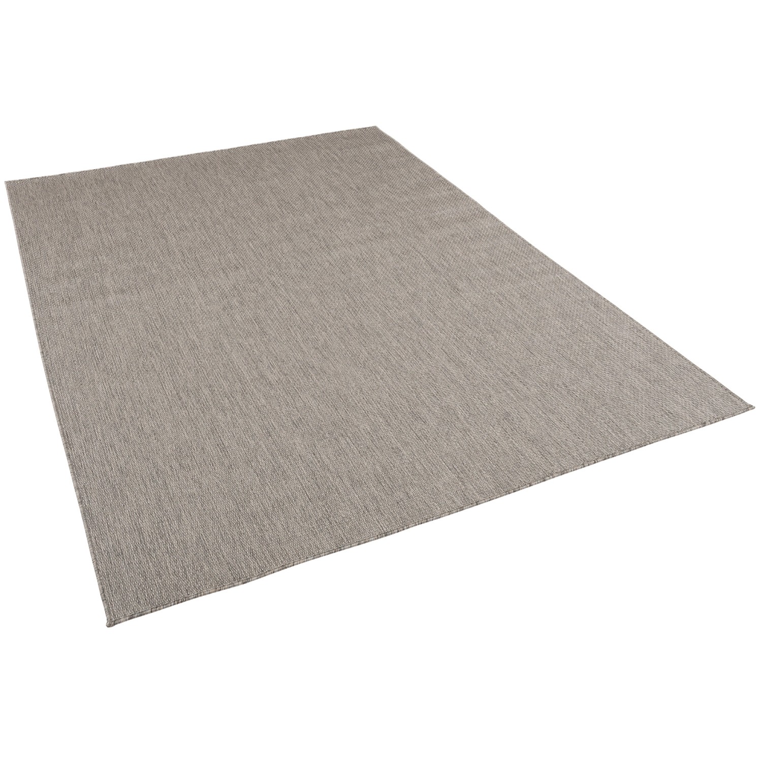 Pergamon In & Outdoor Teppich Flachgewebe Natur Valencia Anthrazit Mix 80x1 günstig online kaufen