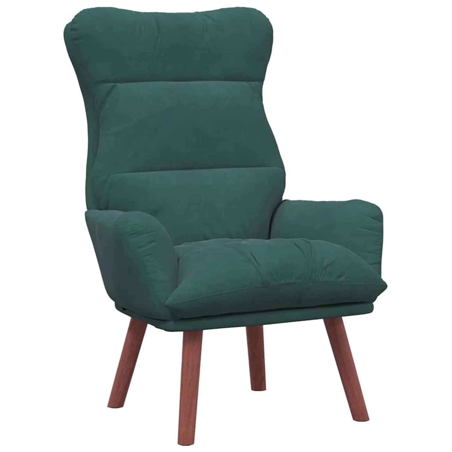 vidaXL Relaxsessel Dunkelgrün 69 x 74 x 93 cm Samt 42001836