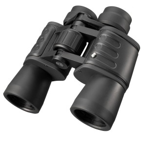 Schwarzes Bresser Fernglas Hunter 8x40 für Beobachtungen in Natur und Sport.