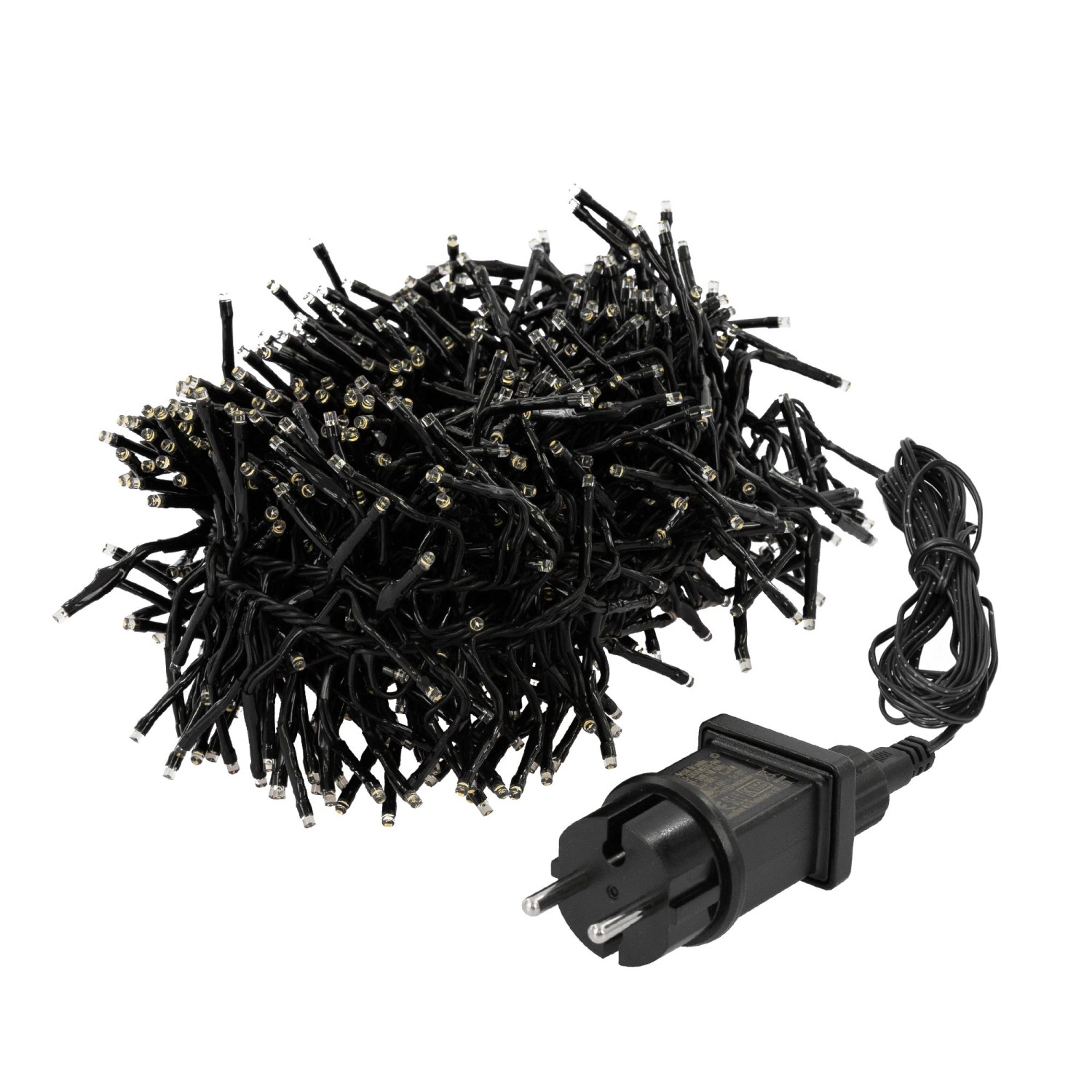 Thumbnail - ECD Germany LED Cluster Lichterkette 5,5m 768LED Warmweiß Timer 8 Modi