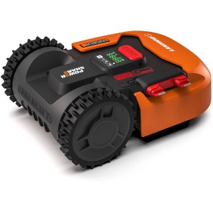 Worx Landroid S300 Mähroboter, orange-schwarz, für Rasenflächen bis 300 m².