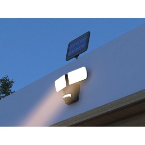 Vente-unique Scheinwerfer Outdoor Lyra Schwarz 8 cm