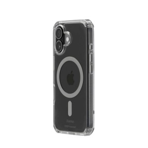 Hama Handyhülle Extreme Protect für iPhone 17, transparent mit magnetischem MagSafe Ring. Robuster D3O/PC Schutz.
