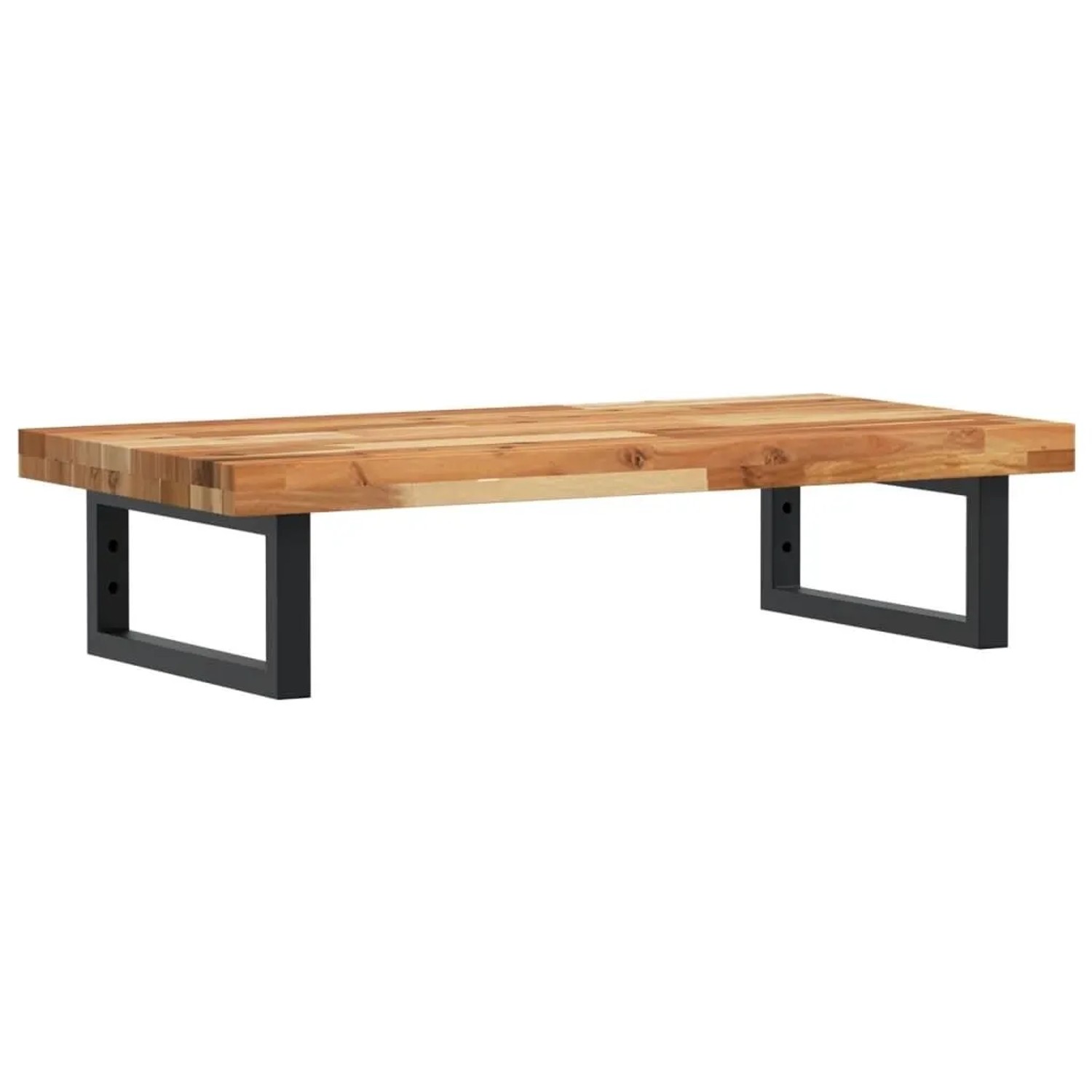 vidaXL Waschbeckenregal Wandmontage Stahl und Akazienholz 3302741 günstig online kaufen