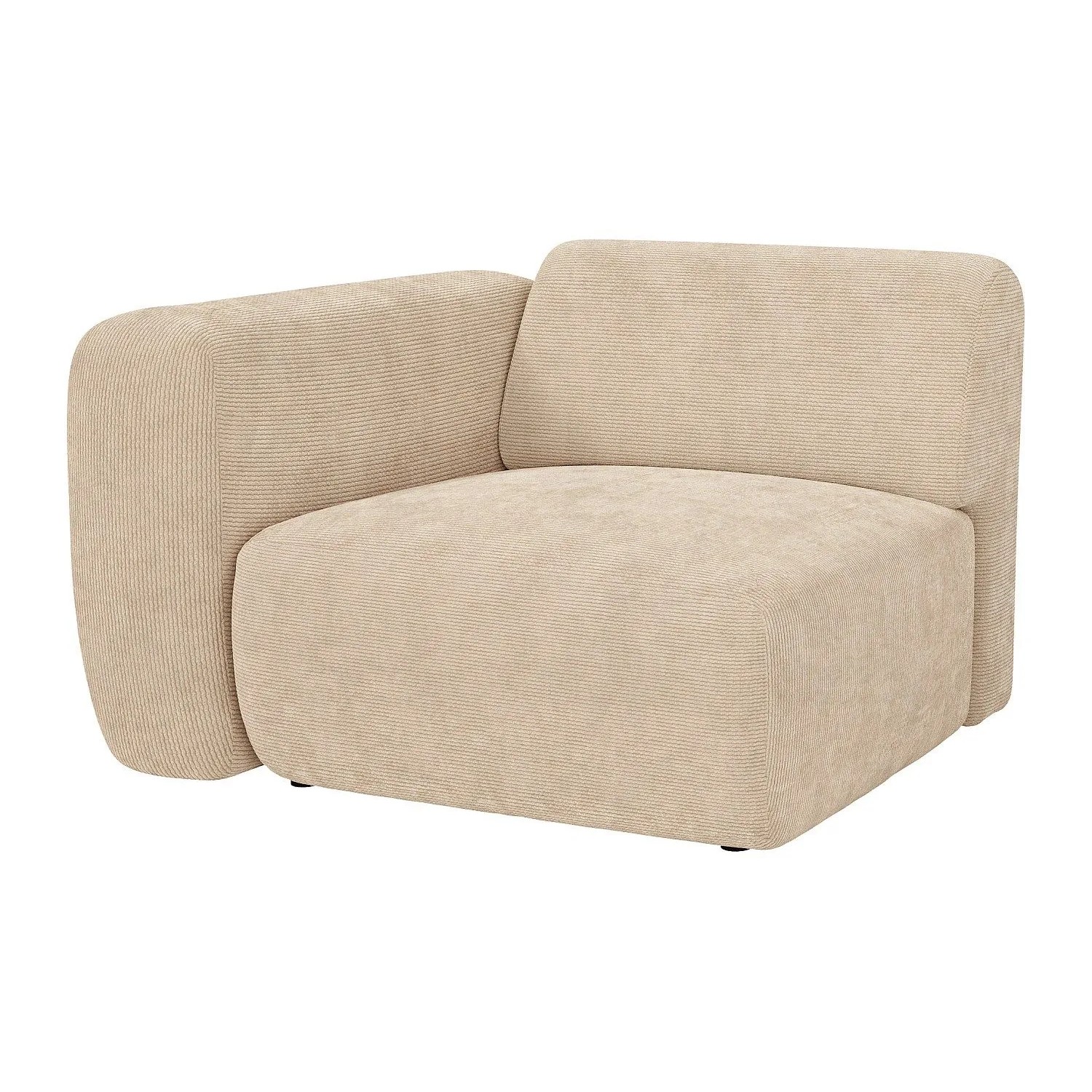 Vente-unique Sessel Mit Gerader Rückenlehne Pogni Beige 103 cm
