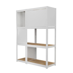 Ar Shelving Rückwand Rivet Style M 43 x 67 cm Grauweiß FSC®