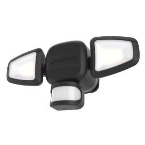 Mr Beams LED-Strahler MB3200, batteriebetrieben, für den Außenbereich, schwarz-braun.