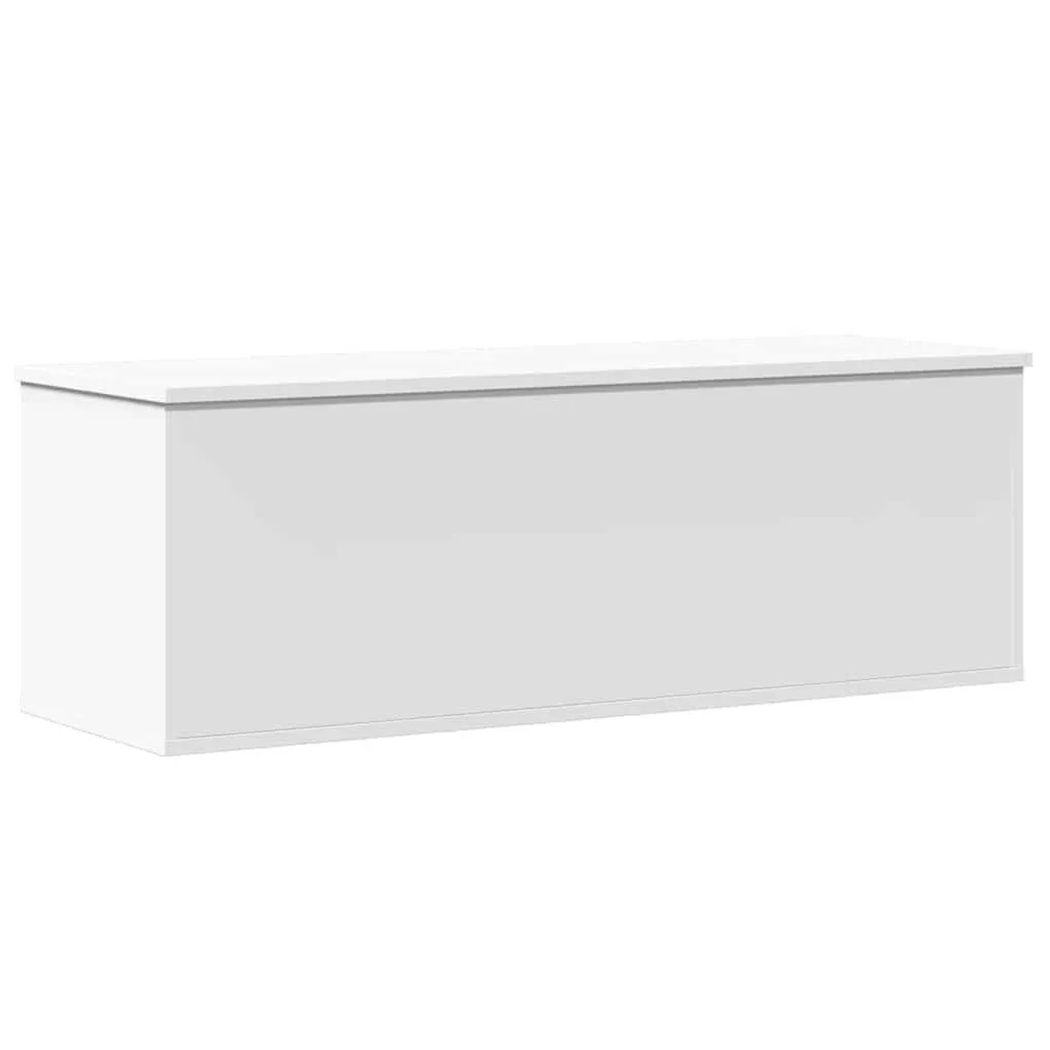 vidaXL Truhe Weiß 102x35x35 cm Holzwerkstoff 840688