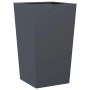 vidaXL Pflanzkübel Anthrazit 45x45x75 cm Stahl 851098