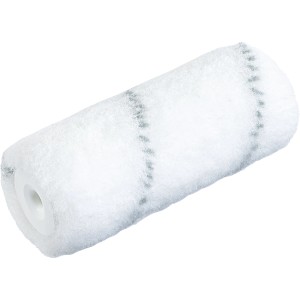 LUX PRO Farbwalze Lacke, grau, 10 cm breit, für lösemittelhaltige Lacke.