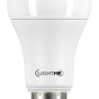 E27 LED-Lampe in Glühlampenform, 13,5W, warmweiß, 1521 Lumen, 11,5x6 cm.
