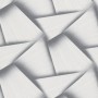Anthrazitfarbene Erismann Vliestapete Spotlight Pose mit 3D-Flechtmuster.